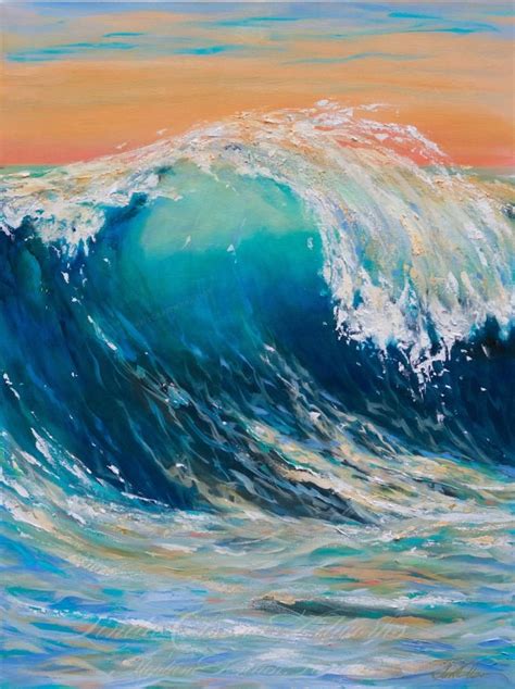 How To Paint A Beach Wave Acrylics / Have you tried painting this one yet?