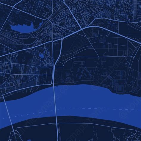 Prayagraj Vector Map - Dark Blue (AI,PDF) | Boundless Maps | Map vector ...