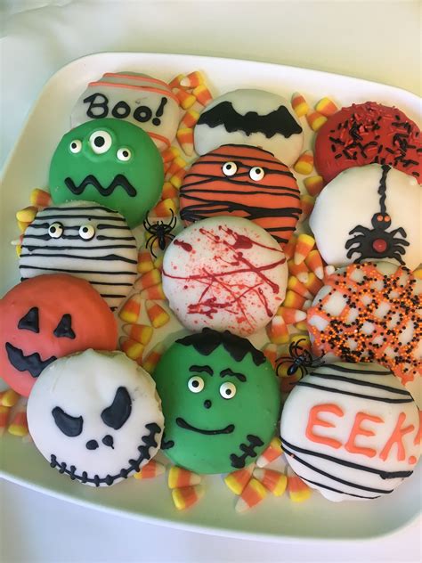 Halloween Decorated Sugar Cookies for Scary Good Fun Halloween Party ...