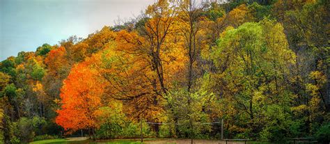 State Park Fall Colors Photograph by Kelly Larson - Fine Art America