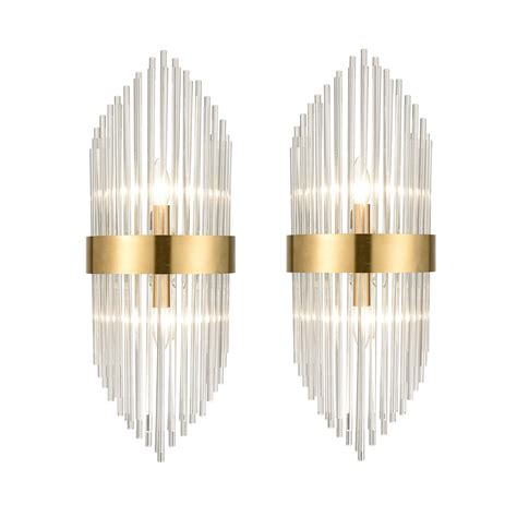 Gold Wall Sconces Modern Vanity Light | Claxy