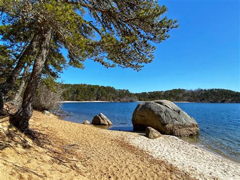 Huge Glacial Rocks At Nickerson State Park On Cape Cod. | Cape Cod Blog