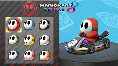 Mario Kart 8 Deluxe // All Shy Guy Characters - YouTube