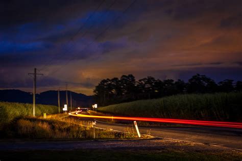 Free Country Roads at Night Stock Photo - FreeImages.com