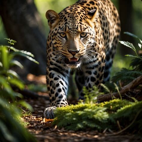 How Leopards Camouflage - The Tiniest Tiger