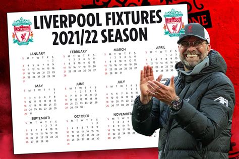 Liverpool Premier League fixtures 2021/22: Reds start season with clash ...