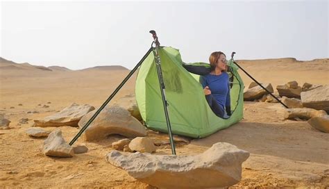 The Haven Tent Is Hammock Tent That Lets You Lay Completely Flat