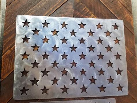 American flag stencil wooden flag star stencil steel set of 3 small medium large in 2021 ...