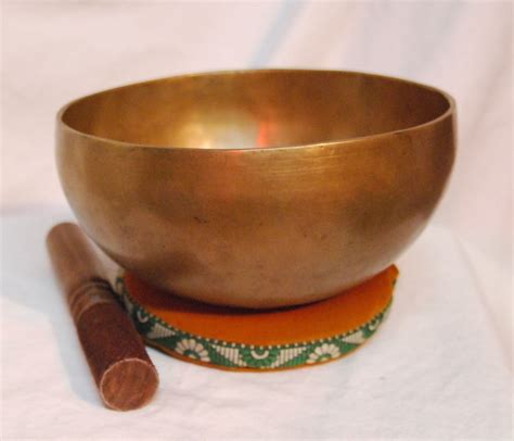 Large Healing F Heart Chakra Tibetan Singing Bowl 7.75" Retail $460 | eBay