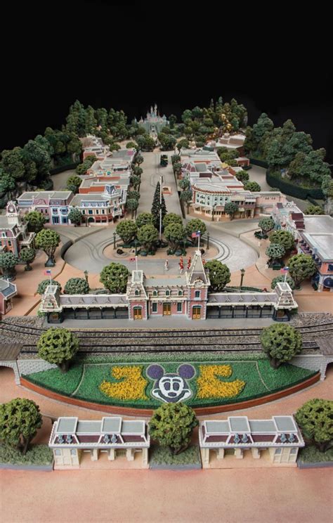 Olszewski Miniature Disneyland Model.