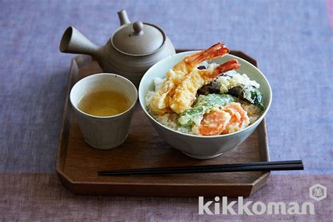 Tendon (Tempura Rice Bowl) Recipe | Kikkoman Corporation