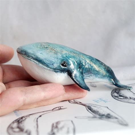 Whale Figurines, by Tatsiana Holas on Etsy | Sculpture art clay, Clay ...