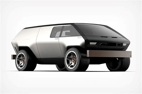 A Tesla Cyber-minivan imagined as a modern-day Brubaker Box - Domus