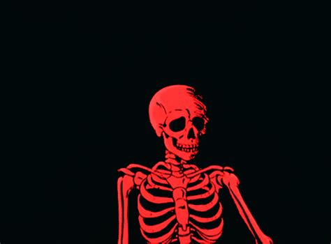 gif, skull and black and red - image #6785894 on Favim.com