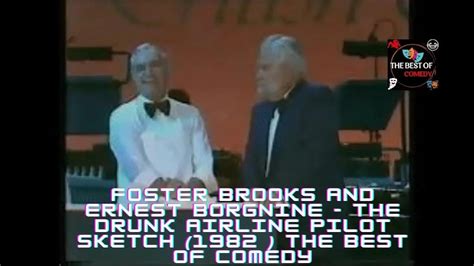 Foster Brooks and Ernest Borgnine - The Drunk Airline Pilot Sketch ...