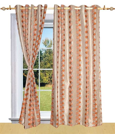 Shandar Orange Natural Polyester Curtain Fabric - Buy Shandar Orange Natural Polyester Curtain ...