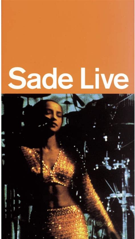 Live Concert Home Video [Import] : Sade: Amazon.ca: Music