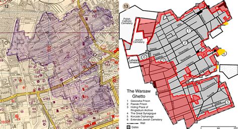 Topography of Terror: Maps of the Warsaw Ghetto