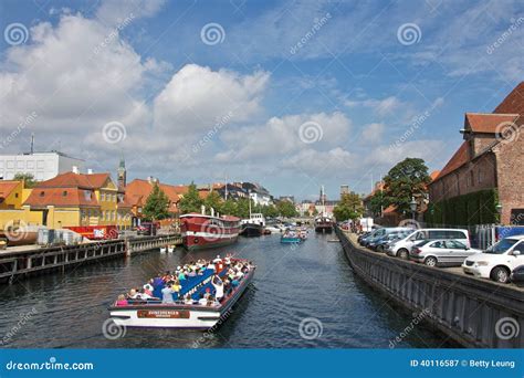 Canal Cruise Along Nyhavn, Copenhagen Editorial Photography - Image of ...