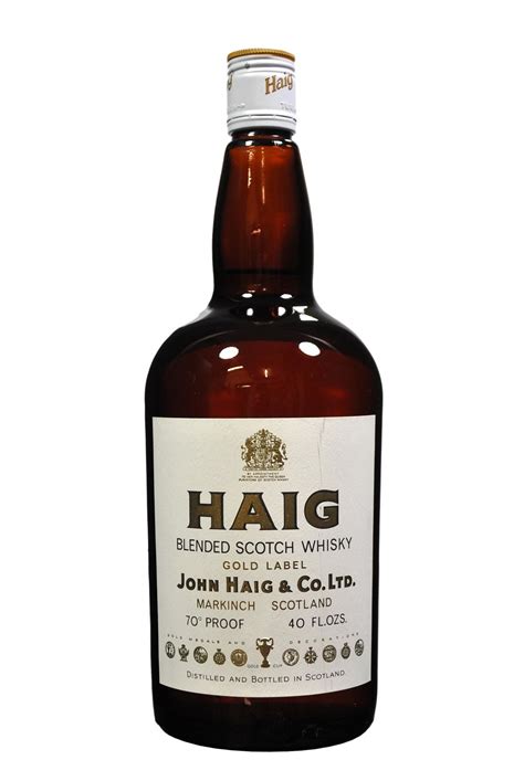 Haig 1970s Gold Label Blended Scotch Whisky (Old Bottle) - WHISKIMEN