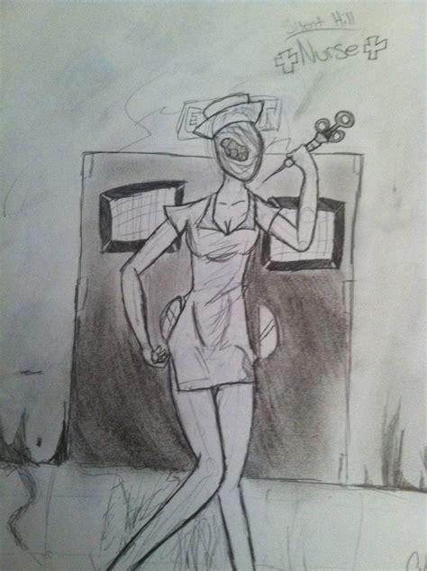 Silent Hill Nurse Sketch by ColorsOfTears on DeviantArt