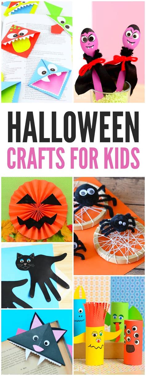 25+ Halloween Crafts for Kids - Art and Craft Tutorials & Ideas - Easy Peasy and Fun