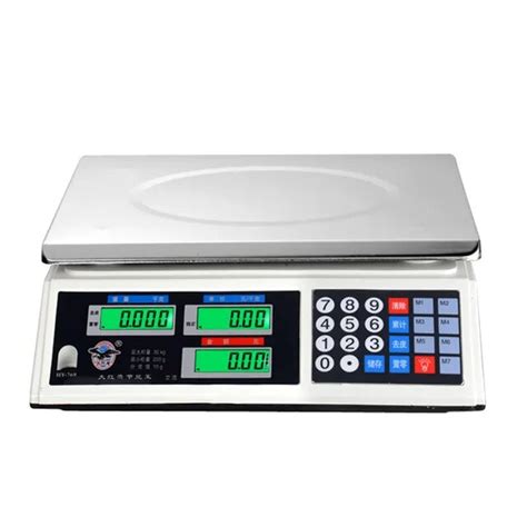 30kg Stainless Steel Electronic Kitchen Scales Digital Commercial Shop Scales Weigh Food ...