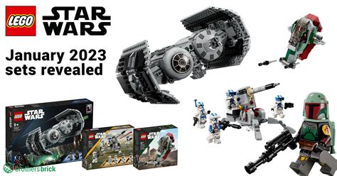 January 2023 LEGO Star Wars sets revealed with TIE Bomber, 501st pack, and more [News] - The ...