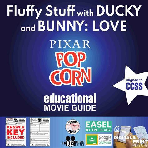 Fluffy Stuff with Ducky and Bunny: Love Pixar Popcorn Short Video