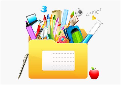 School Stationery Clipart Picture Freeuse Library Article - Frame ...