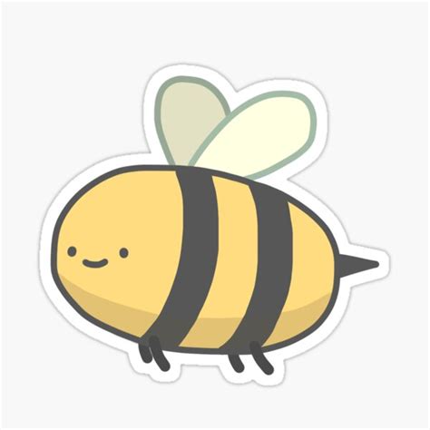 "Adventure Time bee " Sticker for Sale by Holly Maxam | Redbubble