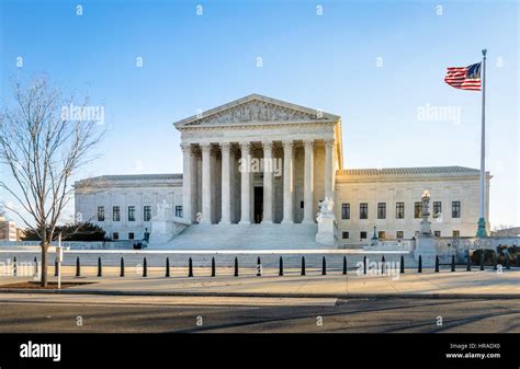 The United States Supreme Court building - Washington, D.C., USA Stock ...