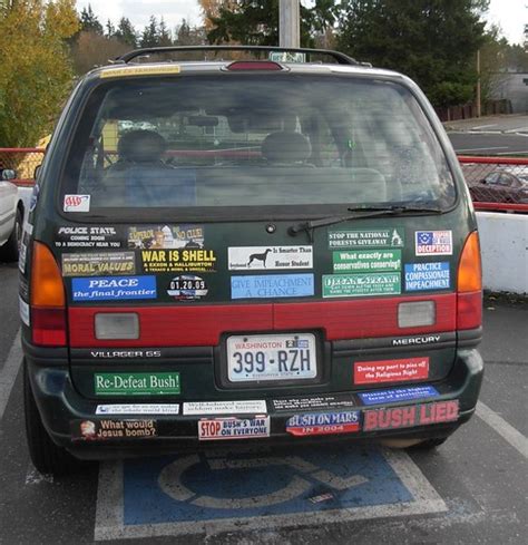 Political Bumper Stickers, Value Village, Lake City Way, S… | Flickr