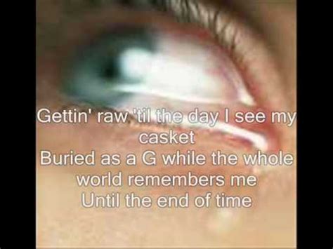 2PAC - UNTIL THE END OF TIME with lyrics - YouTube