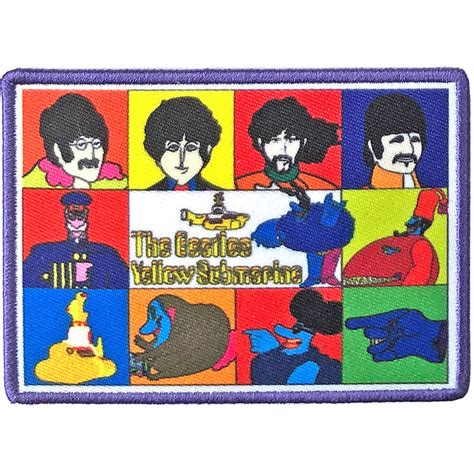 The Beatles Patch Set -Beatles Fab Four Store Exclusively Beatles Only ...