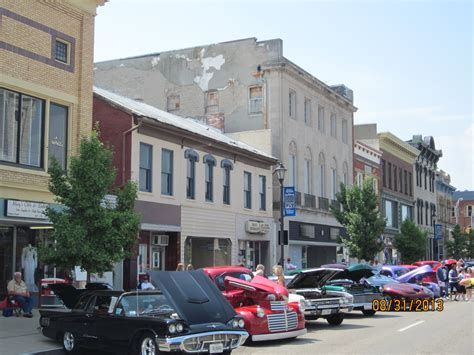 Car Show in downtown Xenia, Ohio. Photo by Jil Loewit. | Xenia ohio ...