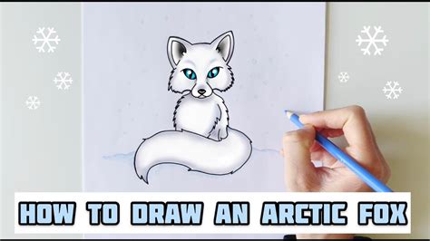 How To Draw An Arctic Fox Fox Drawing Tutorial Drawing Tutorial Easy | Porn Sex Picture