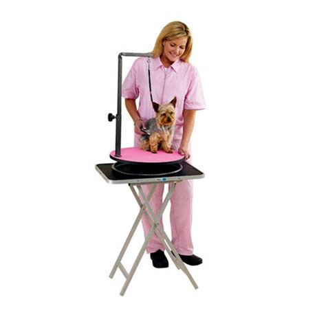 Emperor Grooming Tables Emperor Lazy Susan Small Dog Grooming Table - Emperor Grooming Tables ...