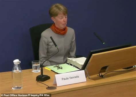 Paula Vennells slams 'unhelpful' Alan Bates after he blamed Post Office for wrongly accused ...