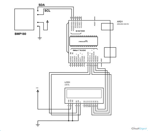 Interfacing Pressure Sensor BMP180 with Arduino Uno