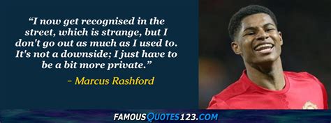 Marcus Rashford Quotes on Goals, Men, People and Understanding