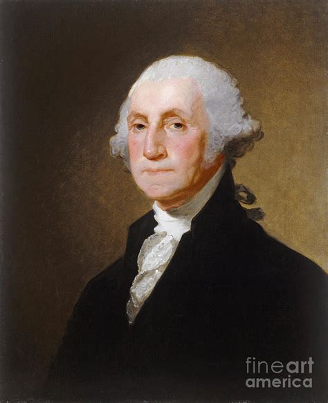 George Washington Painting by Gilbert Stuart