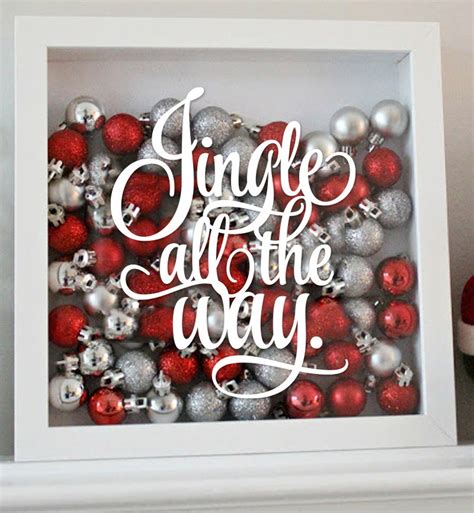 Jingle All the Way Holiday Vinyl Sticker christmas Decal Holiday Crafts ...