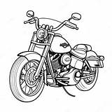 Harley Davidson Motorcycle Coloring Page 55922 45047 sketch template