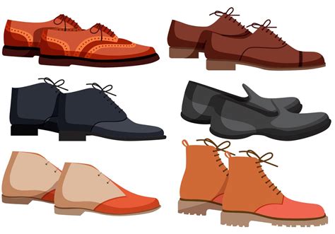 Mens Shoes Vectors - Download Free Vector Art, Stock Graphics & Images