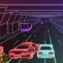 NEON RACE free online game on Miniplay.com