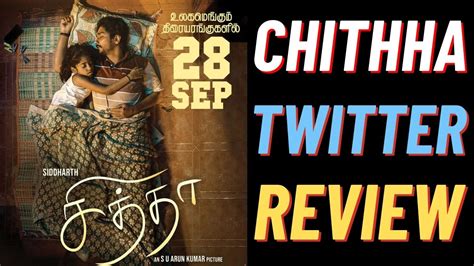 Chithha Review Ratings | Chithha Twitter Review |Siddharth's Chithha ...