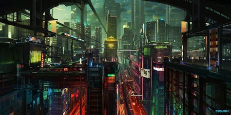 Cyberpunk City Wallpapers - Wallpaper Cave