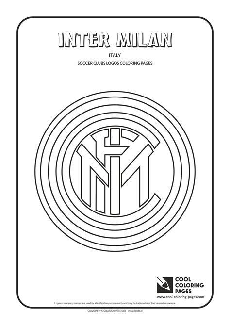 Cool Coloring Pages Inter Milan logo coloring page - Cool Coloring ...