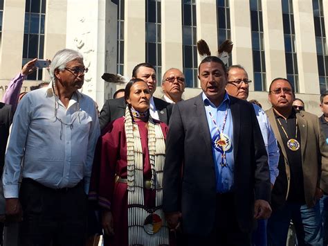 Standing Rock Sioux Tribe sees strong support at pipeline hearing